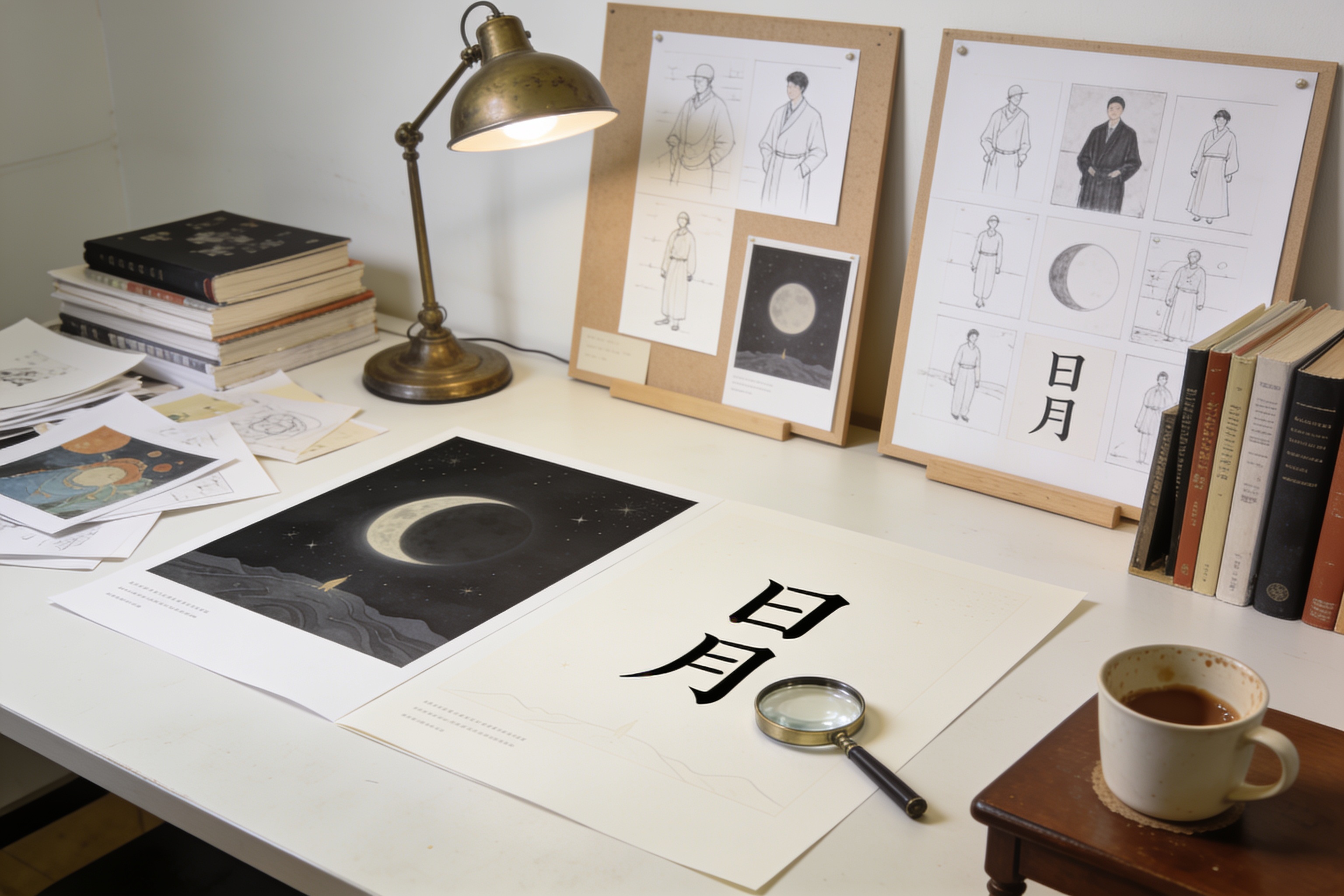 日月作品最初版本对照